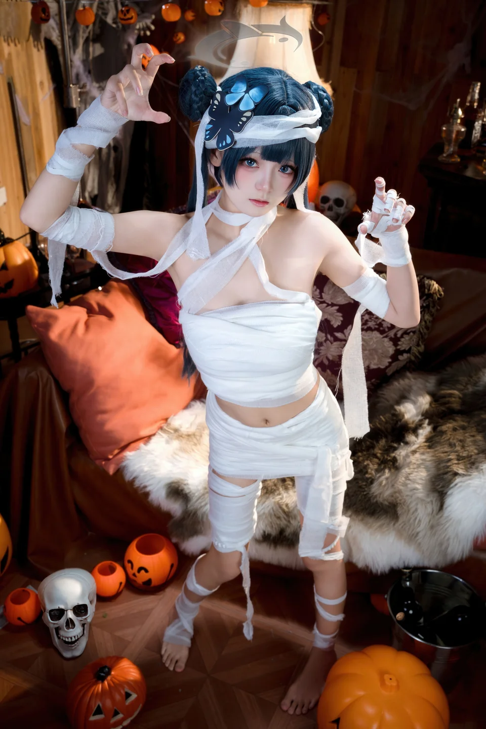 九柒喵 - No.040 好美+妃咲万圣节 [51P-453MB] tg@simisebaisi 【丝足阁】004.webp